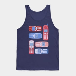 Retro Cellphones Tank Top